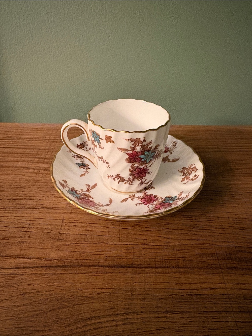 FREE with Purchase - Vintage Minton Ancestral Espresso Cup (see description)